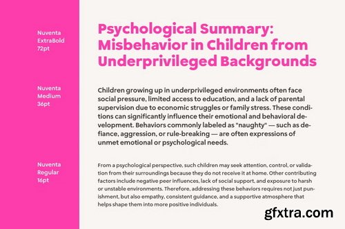 CreativeMarket - Nuventa - Humanist Geometric Fonts