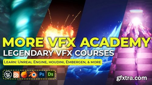 Morevfxacademy - Ultimate Mastering VFX for Games From Beginner to Pro