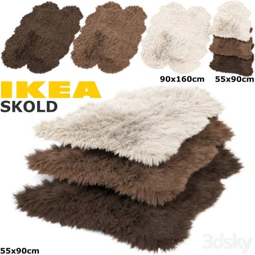 '3dsky Pro - IKEA SKOLD (SKOLD) RUGS SET'