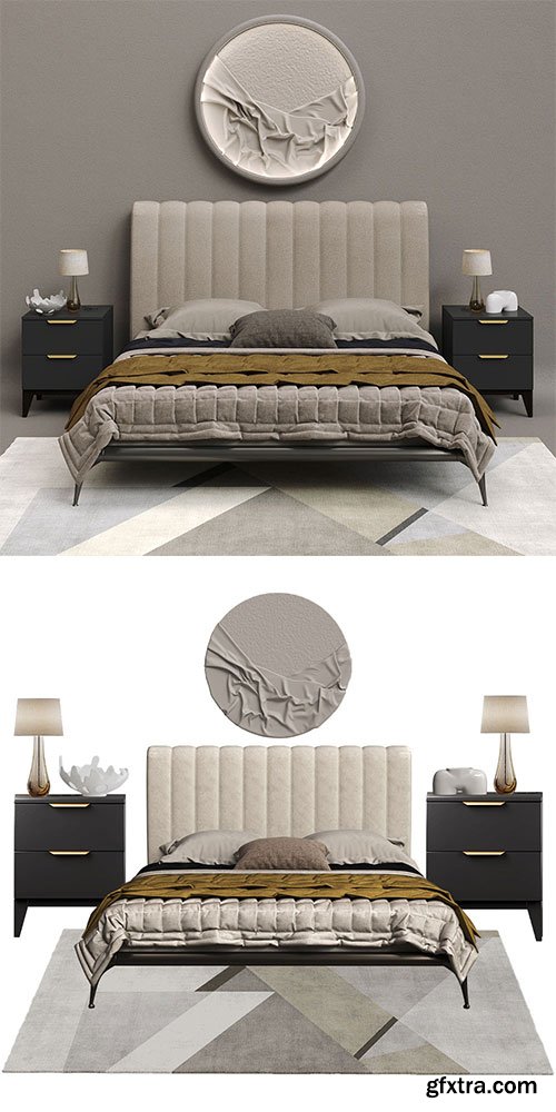 3D Set - Bedroom set 1