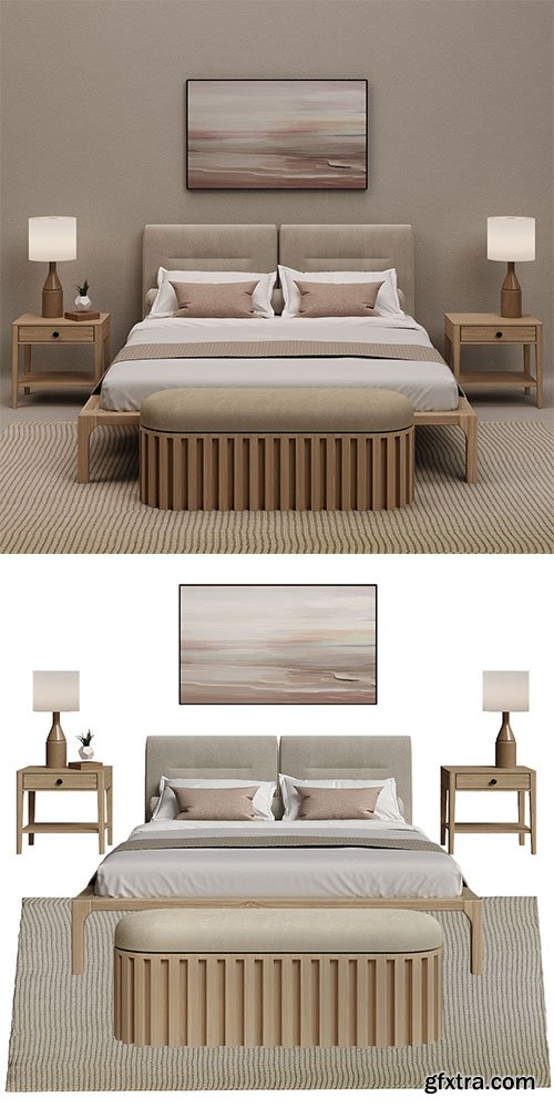 3D Set - Bedroom set 4 3D Set - Bedroom set 4