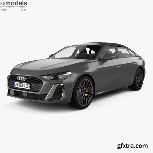 3DModels - Audi A5 sportback S line 2025 3D model