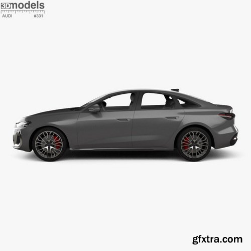3DModels - Audi A5 sportback S line 2025 3D model