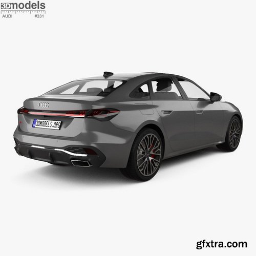 3DModels - Audi A5 sportback S line 2025 3D model