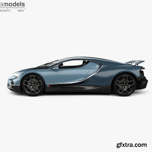 3DModels - Bugatti Tourbillon 2025 3D model