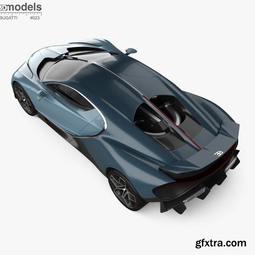 3DModels - Bugatti Tourbillon 2025 3D model