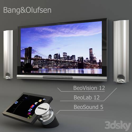 '3dsky Pro - Bank & Oulfsen TVset' '3dsky Pro - Bank & Oulfsen TVset'