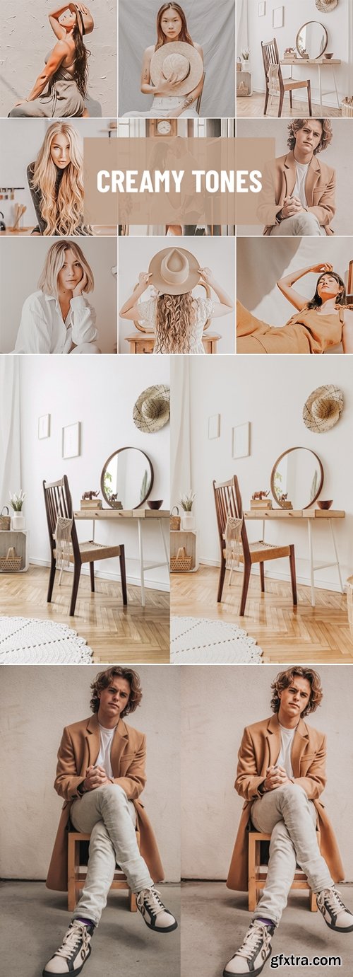 Psd Stack - Creamy Tones Lightroom Presets