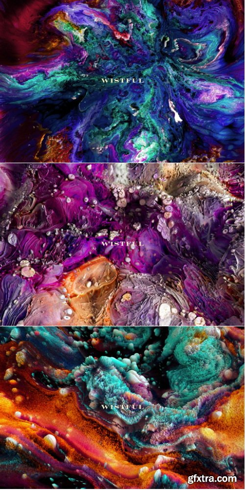 Chromasupply - Wistful: Experimental 3D Paint Textures