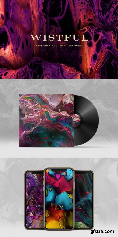 Chromasupply - Wistful: Experimental 3D Paint Textures