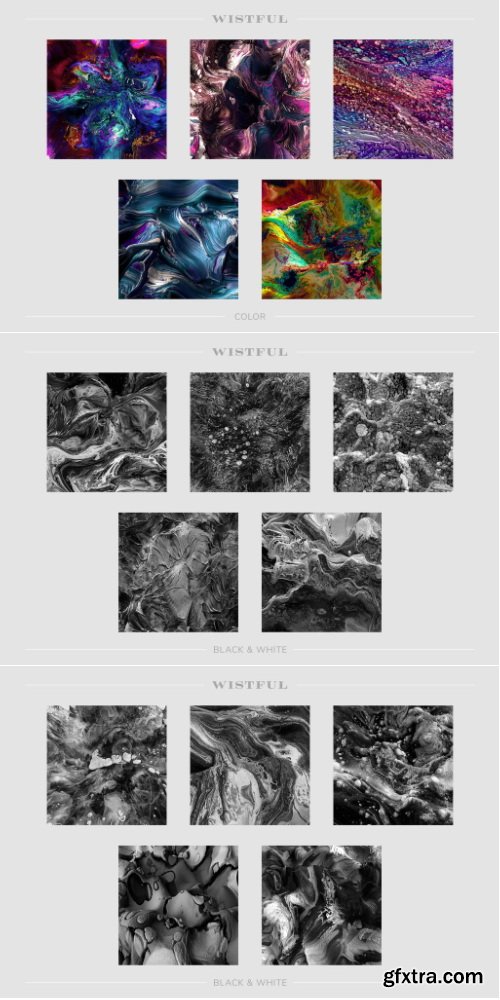 Chromasupply - Wistful: Experimental 3D Paint Textures