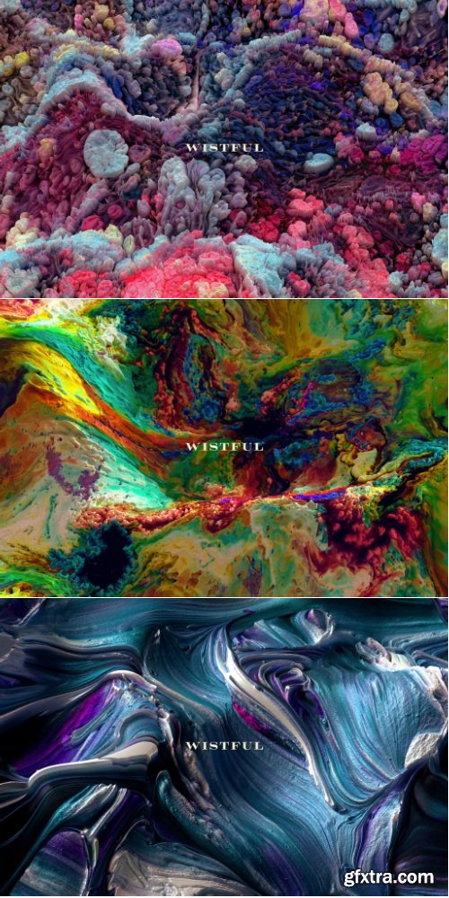 Chromasupply - Wistful: Experimental 3D Paint Textures