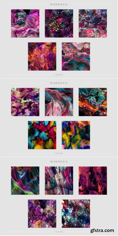 Chromasupply - Wistful: Experimental 3D Paint Textures