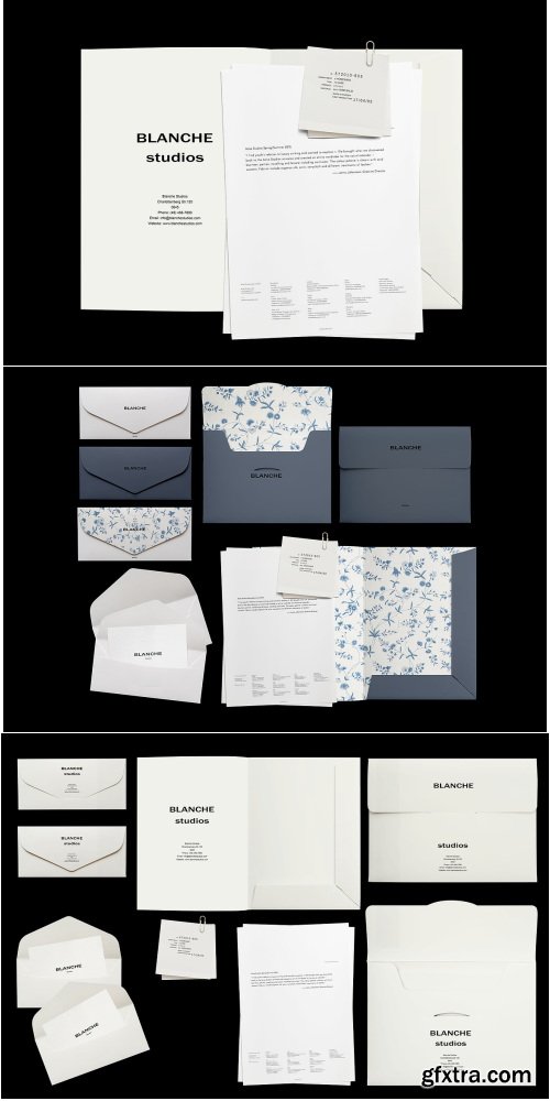 CreativeMarket - Branding Stationery Envelope Mockup