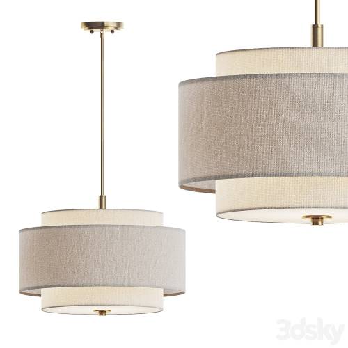 '3dsky Pro - Perigold Safavieh Cambrie Pendant Lamp'