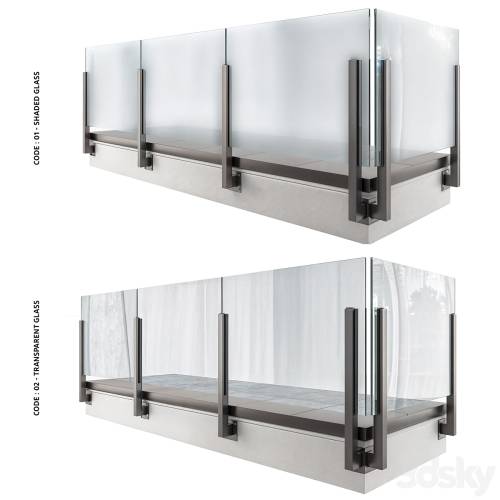 '3dsky Pro - railing-03' '3dsky Pro - railing-03'