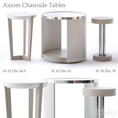 '3dsky Pro - Bernhardt Axiom Chairside Table'