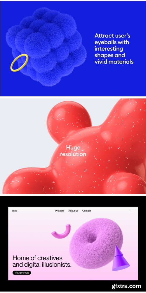 Wannathis - Abstract 3d illustrations