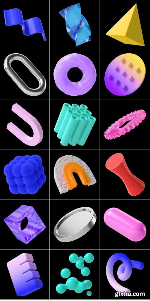 Wannathis - Abstract 3d illustrations