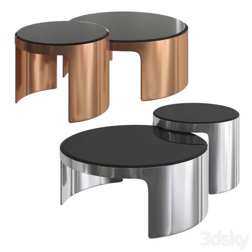 '3dsky Pro - Eichholtz - Coffee Table Piemonte set of 2' '3dsky Pro - Eichholtz - Coffee Table Piemonte set of 2'