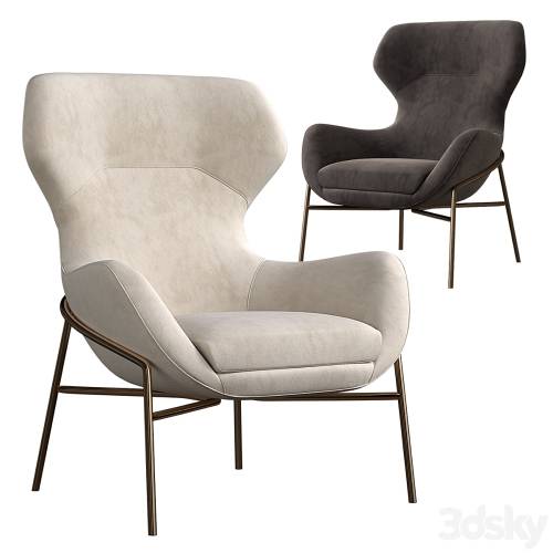 '3dsky Pro - Brera Armchair Giuliomarelli'