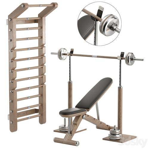 '3dsky Pro - GYM set 01'