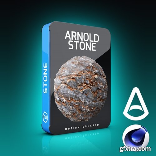 Motion Squared - Arnold Stone Materials for Cinema 4D