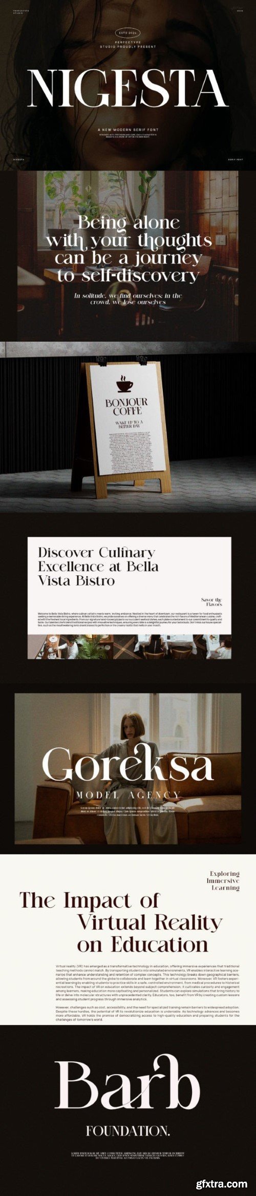 Nigesta Font
