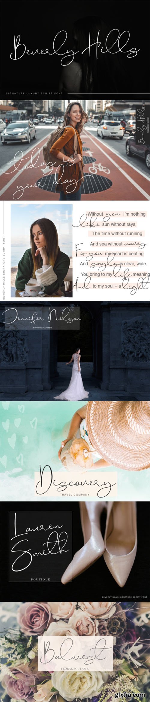 Beverly Hills - Signature Luxury Script Font Beverly Hills - Signature Luxury Script Font