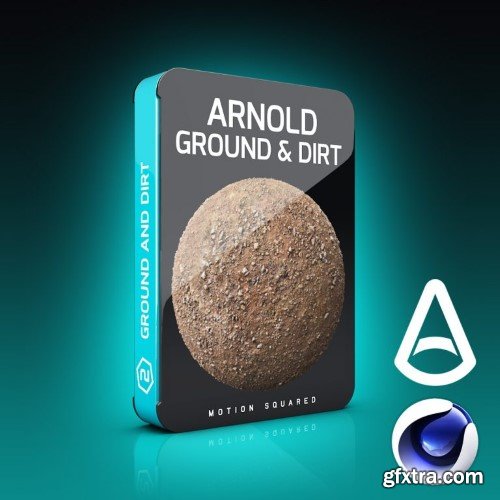 Motion Squared - Arnold Ground And Dirt Materials for Cinema 4D