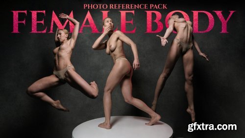 ArtStation - Satine Zillah - Female Body Photo Reference Pack for Artists 1071 JPEGs