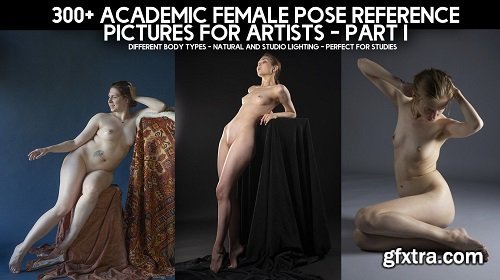 ArtStation - 300+ Academic Female Pose Reference Pictures for Artists