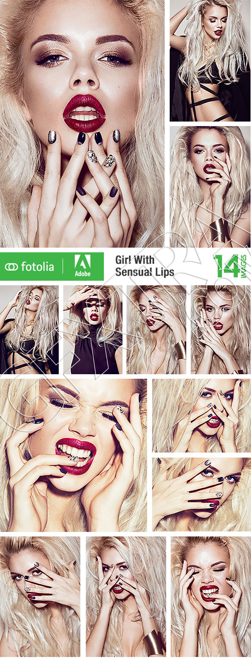 Girl With Sensual Lips 14xJPG Girl With Sensual Lips 14xJPG