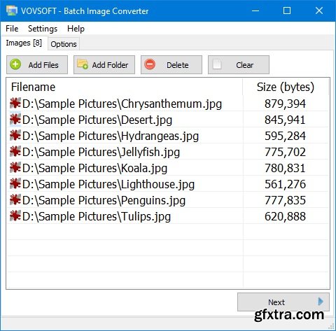 VovSoft Batch Image Converter 2.3