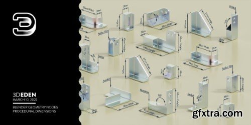 Superhivemarket - Geometry Nodes Dimensions System 4.4 Superhivemarket - Geometry Nodes Dimensions System 4.4
