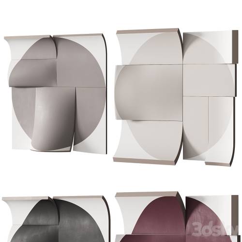 '3dsky Pro - 410 decorative wall art 21 drawn circle paint artwork 2 options 4 COLORS' '3dsky Pro - 410 decorative wall art 21 drawn circle paint artwork 2 options 4 COLORS'