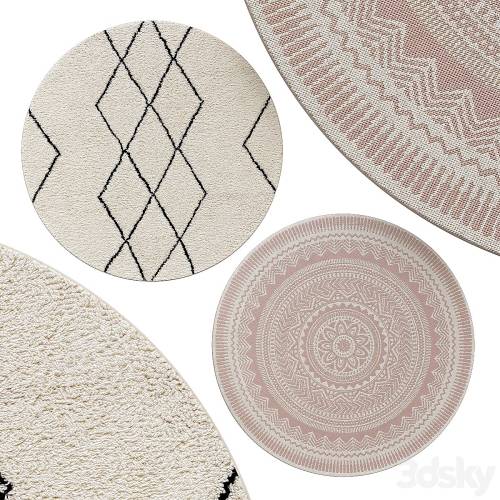 '3dsky Pro - Circle rugs | No. 009'