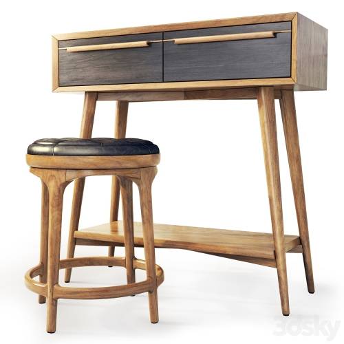 '3dsky Pro - Dressing table / console Bruni. Dressing table / console by Etg-Home'