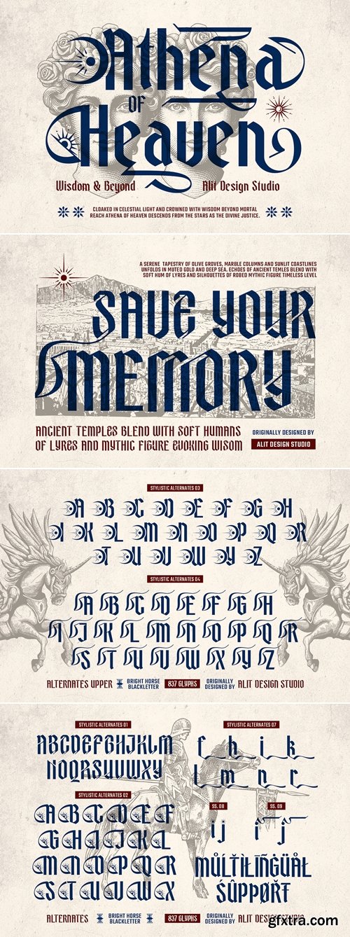 CreativeMarket - Bright Horse Typeface