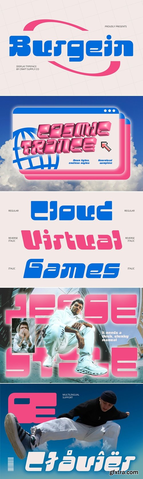 CreativeMarket - Burgein – Y2K Font