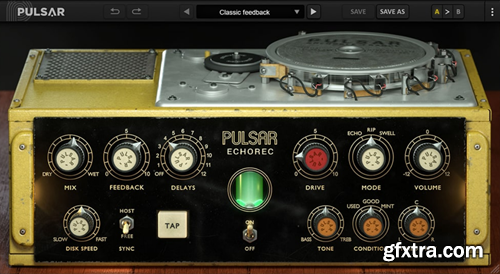 Pulsar Audio Pulsar Echorec v1.7.4 Pulsar Audio Pulsar Echorec v1.7.4
