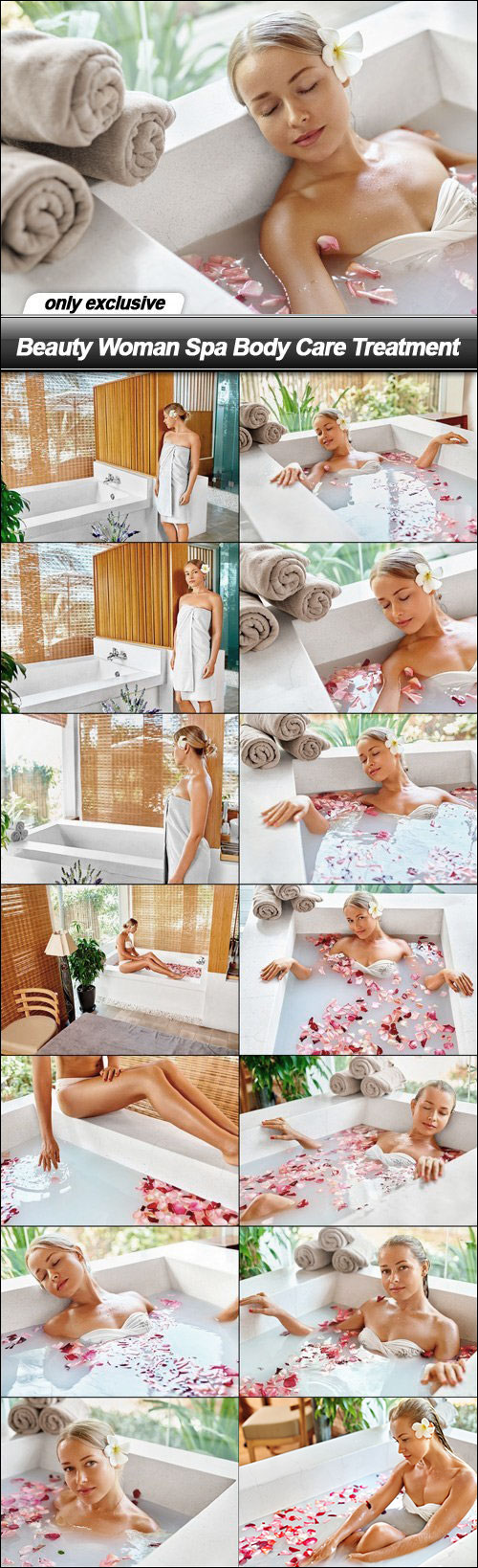 Beauty Woman Spa Body Care Treatment 15xJPG