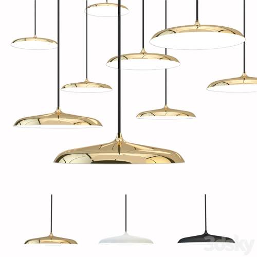 '3dsky Pro - Artist 25 pendel led kobber' '3dsky Pro - Artist 25 pendel led kobber'