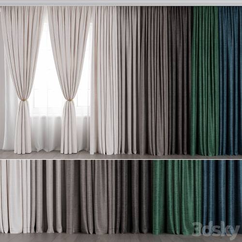 '3dsky Pro - Curtain for Interior 031'