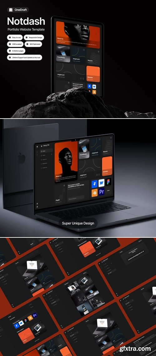 Notdash - Framer template
