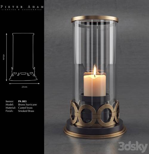 '3dsky Pro - Pieter Adam Bronx Hurricane PA 803'