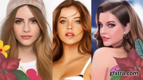 Udemy - Drawing a Digital Portraits Realistic Woman Illustrations