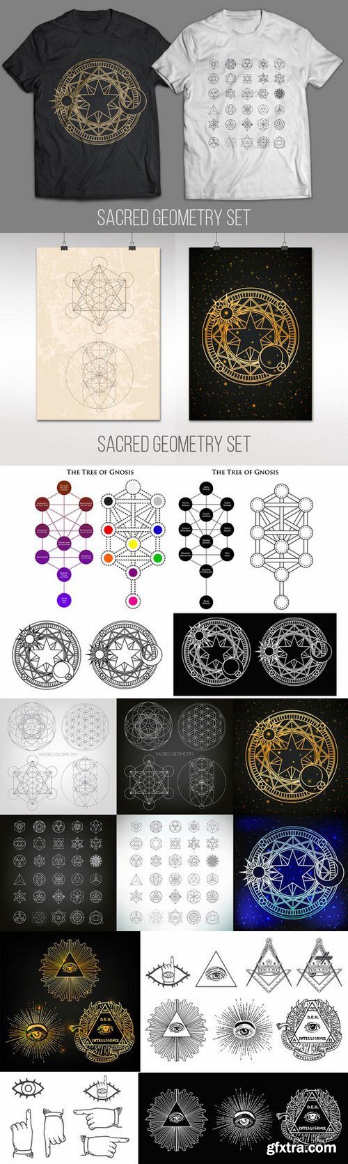 CM - Sacred Geometry Set 693838 CM - Sacred Geometry Set 693838