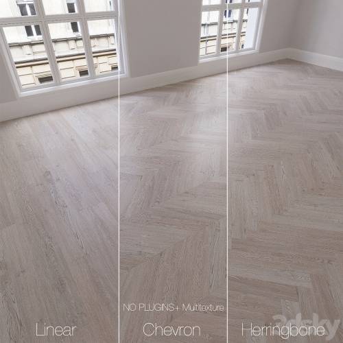 '3dsky Pro - Parquet natural, oak Snow, 3 types. Linear, chevron, herringbone.' '3dsky Pro - Parquet natural, oak Snow, 3 types. Linear, chevron, herringbone.'
