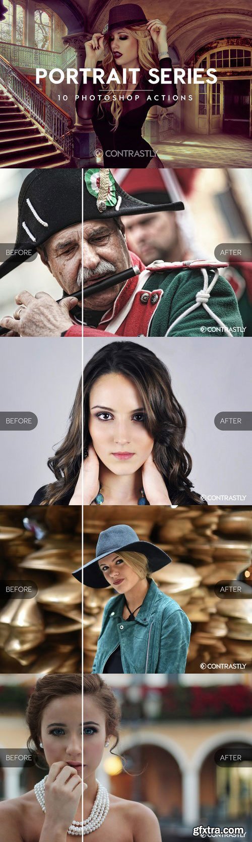 CM - Portrait Series Photoshop Actions 664820 CM - Portrait Series Photoshop Actions 664820